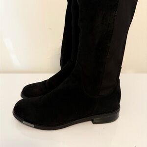 Staccato Black Over the Knee Boots